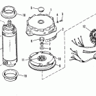 V-200 (EFI) 0C100861 THRU 0C999999 Маховик и мотор стартера