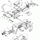 8 (BODENSEE) 4-STROKE (International) 0H000058 AND UP Впускная система