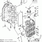 V-200 (EFI) 0G303046 THRU 0G760299 Блок цилиндров и торцевые крышки