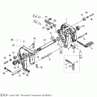 8 (BODENSEE) 4-STROKE (International) 0H017100 THRU 0H017265 КРОНШТЕЙН КРЕПЛЕНИЯ К ТРАНЦУ