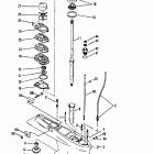 V-200 (MAG/EFI) 0D082000 THRU 0G303045 Gear housing(drive shaft) (counter rotation)