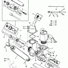V-200 0C100861 THRU 0C291519 Компоненты механизма гидроподъема Power Trim