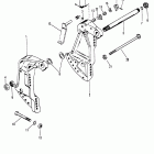 V-200 0D082000 THRU 0G303045 Кронштейны крепления к транцу