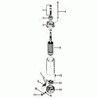 80 (3 CYL.) 0A996142 THRU 0B240450 Starter motor (bosch)