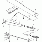 80 (3 CYL.) 0A996142 THRU 0B240450 Steering handle components (with steering arm)
