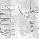 80 5763341 THRU 6432900 Hydraulic pump assembly (metal reservoir)