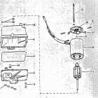 80 5763341 THRU 6432900 Hydraulic pump assembly (plastic reservoir)