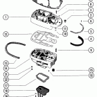 80 5763341 THRU 6432900 Exhaust extension plate