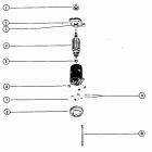 80 7162528 THRU 7208572 Starter motor assembly (prestolite)