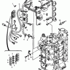 80 EFI (4-STROKE) 1B227000 THRU 1B366822 Электрические компоненты и жгут проводов двигателя