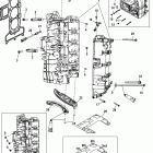 80 EFI (4-STROKE) 1B366823 & Up БЛОК ЦИЛИНДРОВ