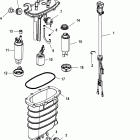 80 EFI (4-STROKE) 1B366823 & Up Fuel supply module