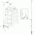 V-200 EFI (2.5L) 1B227000 & Up Water hoses