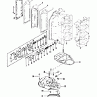 V-220 0B117316 AND UP Выпускной коллектор и выпускная плита