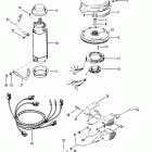 V-220 0B117316 AND UP Flywheel, starter motor and ignition coils