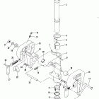 W15 (M) 662-02241 THRU 662-001845 Clamp and swivel bracket