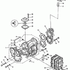 W25 (ML) 648-329486 AND UP Crankcase and cylinder head