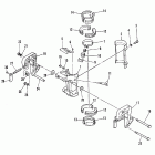 W8 (SUL)(W/Marathon) 677-702821 & Up Clamp and swivel bracket