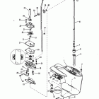 10 SEA PRO 0D038000 THRU 0D279999 Gear housing (drive shaft) design ii