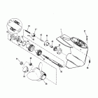 10 SEA PRO 0D038000 THRU 0D279999 Корпус редуктора, вал гребного винта (design II)
