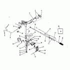 10 SEA PRO 0D038000 THRU 0D279999 Поворотный кронштейн и ручка рулевого управления