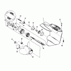 10 SEA PRO 0D281000 THRU 0G760299 Корпус редуктора, вал гребного винта (2.00:1 gear ratio)
