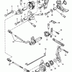 10 SEA PRO 0G760300 THRU 0T979999 Throttle and shift linkage(tiller handle)