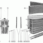1000 1464949 THRU 1768403 Cowling and front cover