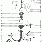 1100 1870204 THRU 2314955 Distributor assembly, complete (merc 1100e & merc 1100e-...