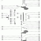 115 (6 CYL.) 4865178 THRU 5430526 Clamp bracket and reverse lock