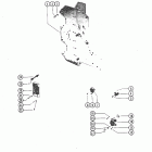115 (6 CYL.) 7147988 THRU 7208847 Switch box and starter solenoid