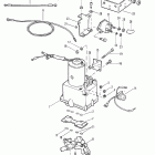 115 (6 CYL.) 7191308 THRU 7208847 Power trim components - without circuit breaker