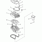 115 (6 CYL.) 7208848 AND UP Exhaust extension plate