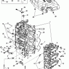 115 DFI (3 CYL.)(1.5L) 0T980000 THRU 1B226999 Блок цилиндров и коленчатый вал