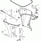 115 EFI (4-STROKE) 0T801000 THRU 1B226999 Нижняя часть колпака