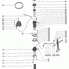 1150 2836019 THRU 3525440 Distributor adaptor and vertical linkage