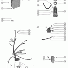 1150, 115 7112248 THRU 7131212 Starter motor, starter solenoid, rectifier and wiring ha...