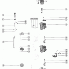 1250BP 2641855 THRU 3253111 Carburetor linkage and choke solenoid