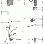 1250BP 2641855 THRU 3253111 Starter motor, starter solenoid, rectifier and wiring ha...