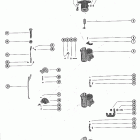 1350 2839369 THRU 3293233 Carburetor linkage and choke solenoid