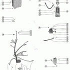 1350 2839369 THRU 3293233 Starter motor, starter solenoid, rectifier and wiring ha...