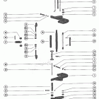 140 5088444 THRU 5443029 Clamp bracket and reverse lock