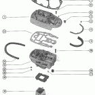 140 5088444 THRU 5443029 Exhaust extension plate