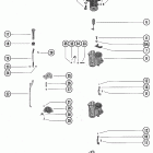 140 5327663 THRU 5625107 Carburetor linkage and choke solenoid