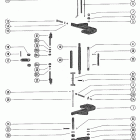 140 5327663 THRU 5625107 Clamp bracket and reverse lock
