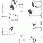 140 5327663 THRU 5625107 Trim cylinders and hydraulic hoses