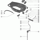1400, 140 4865678 THRU 5327662 Bottom cowl and shift linkage