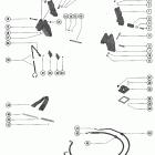 1400, 140 4865678 THRU 5327662 Trim cylinders and hydraulic hoses
