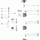 1400, 140 7112773 THRU 7132512 Carburetor linkage and choke solenoid