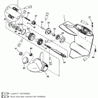 15 0D281000 THRU 0G760299 Корпус редуктора, вал гребного винта (2.00:1 gear ratio)